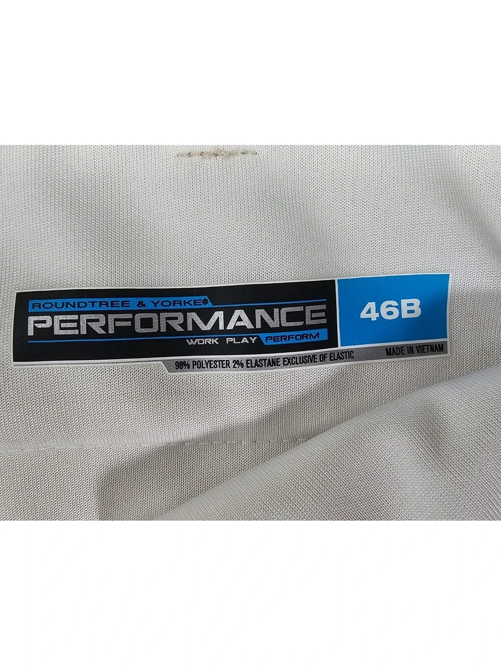 Roundtree & Yorke Performance Work Play Men's Shorts. Size 46B. Golf